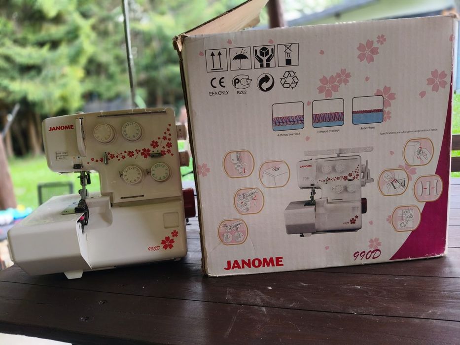 Owerlok janome 990D