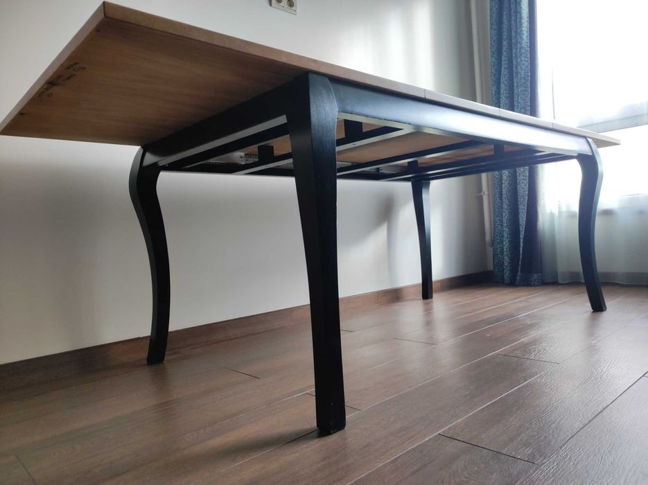 Розкладний обідній стіл Windsor Halmar (ШхДхВ: 90 x 160-240 x 76 см)