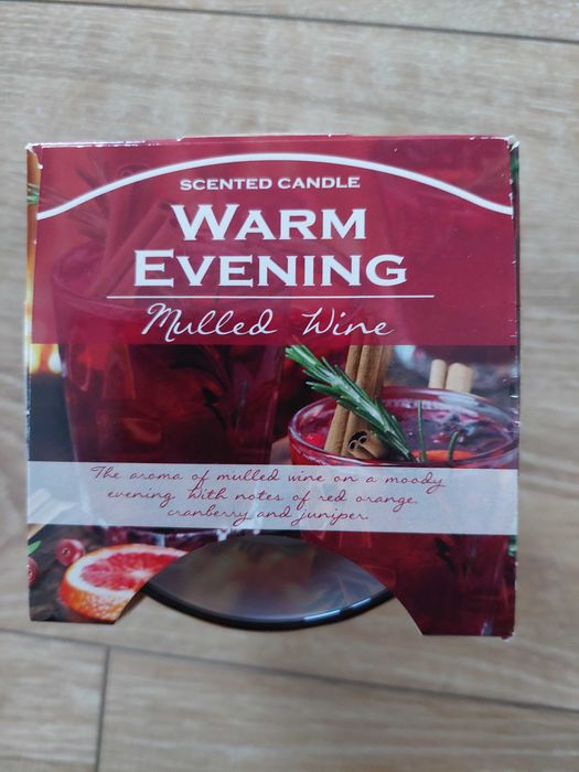 Świeca zapachowa świąteczna grzane wino