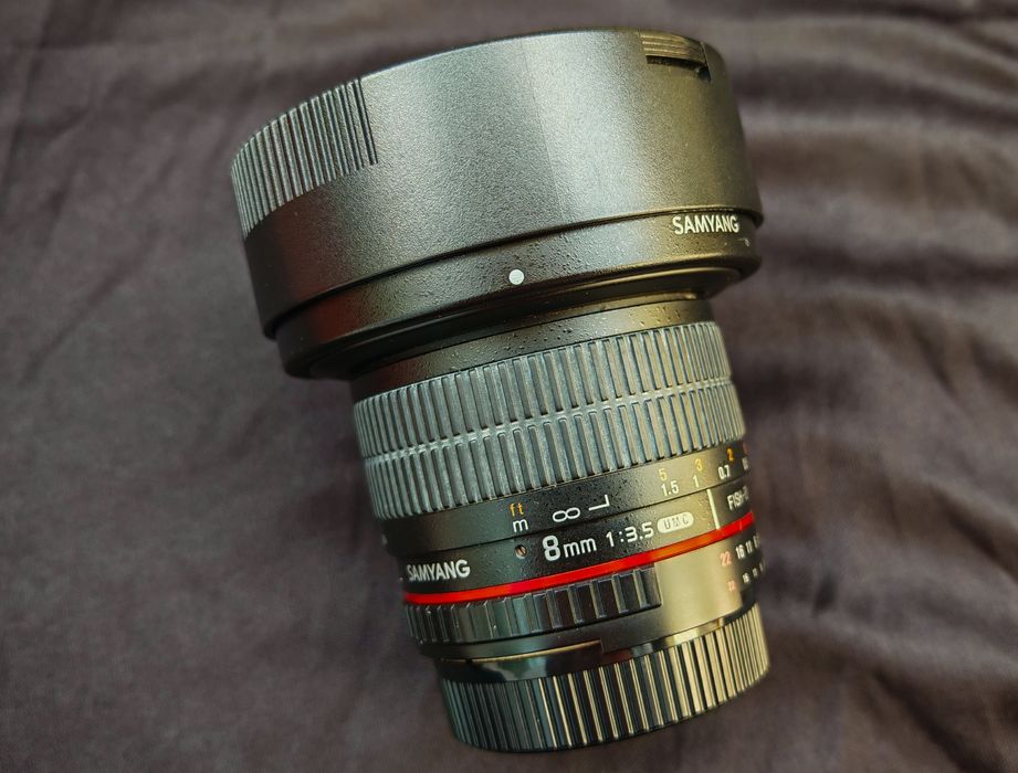 Samyang 8mm f3.5 UMC Fish-Eye CS II Nikon