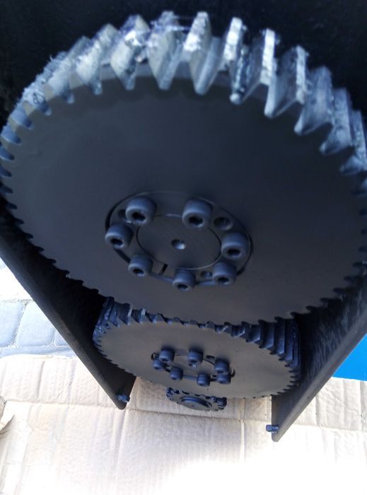 Mechanizm RĘBAKA do 11cm rozdrabniacz W102 walcowy rebak rembak R2-200