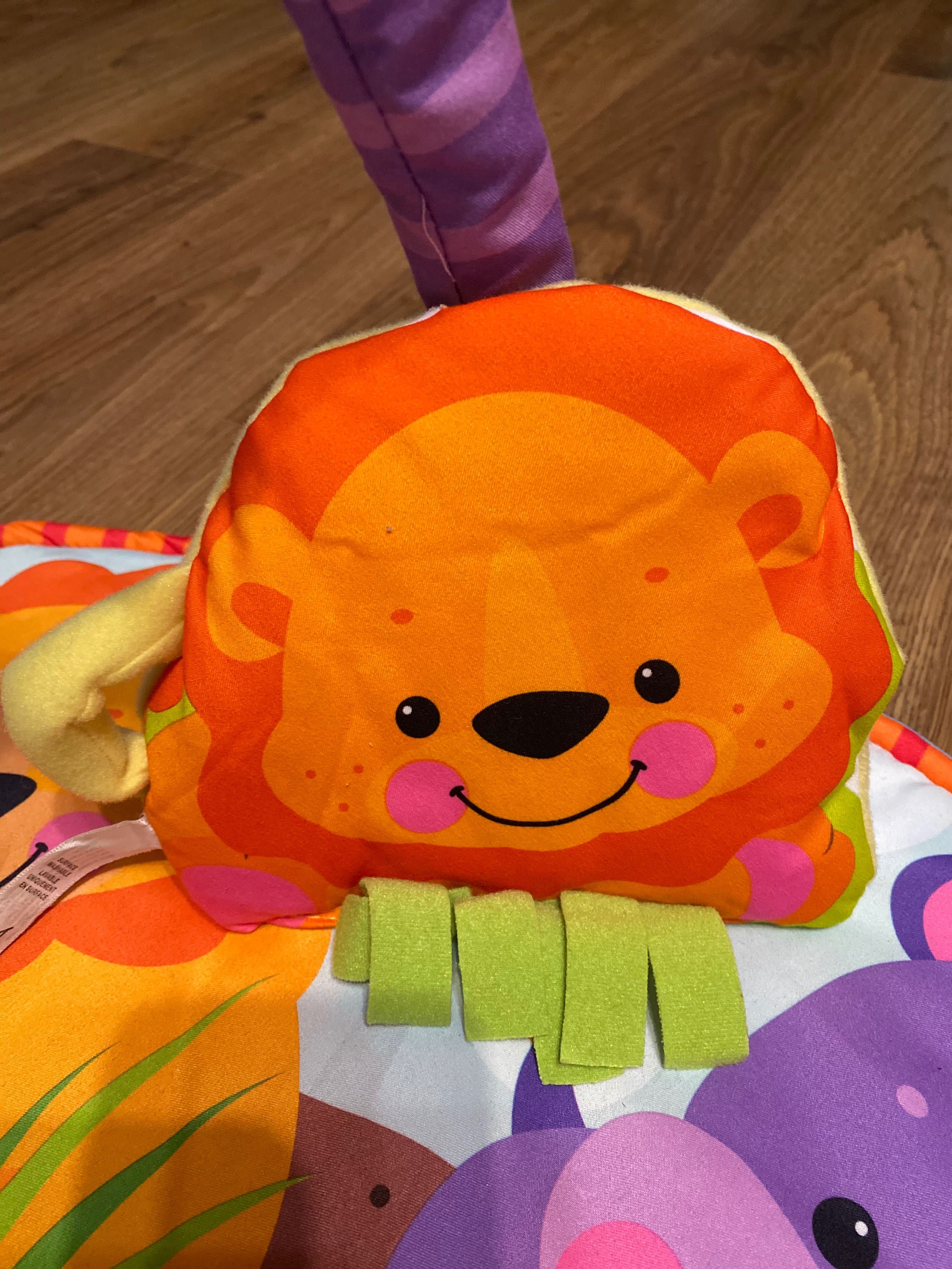Килимок для малюка BAMBY з плюшевим ведмедиком