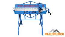 Zaginarka segmentowa SEG 1250/1,5 mm Dachdecker