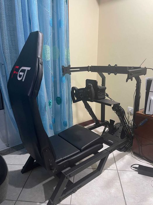 Moza R9 V3+Vários Acessórios (ler descrição)+Cockpit Next Level F-GT