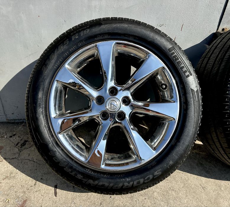 Диски 5 114.3 r19 lexus toyota резина 235/55 r19