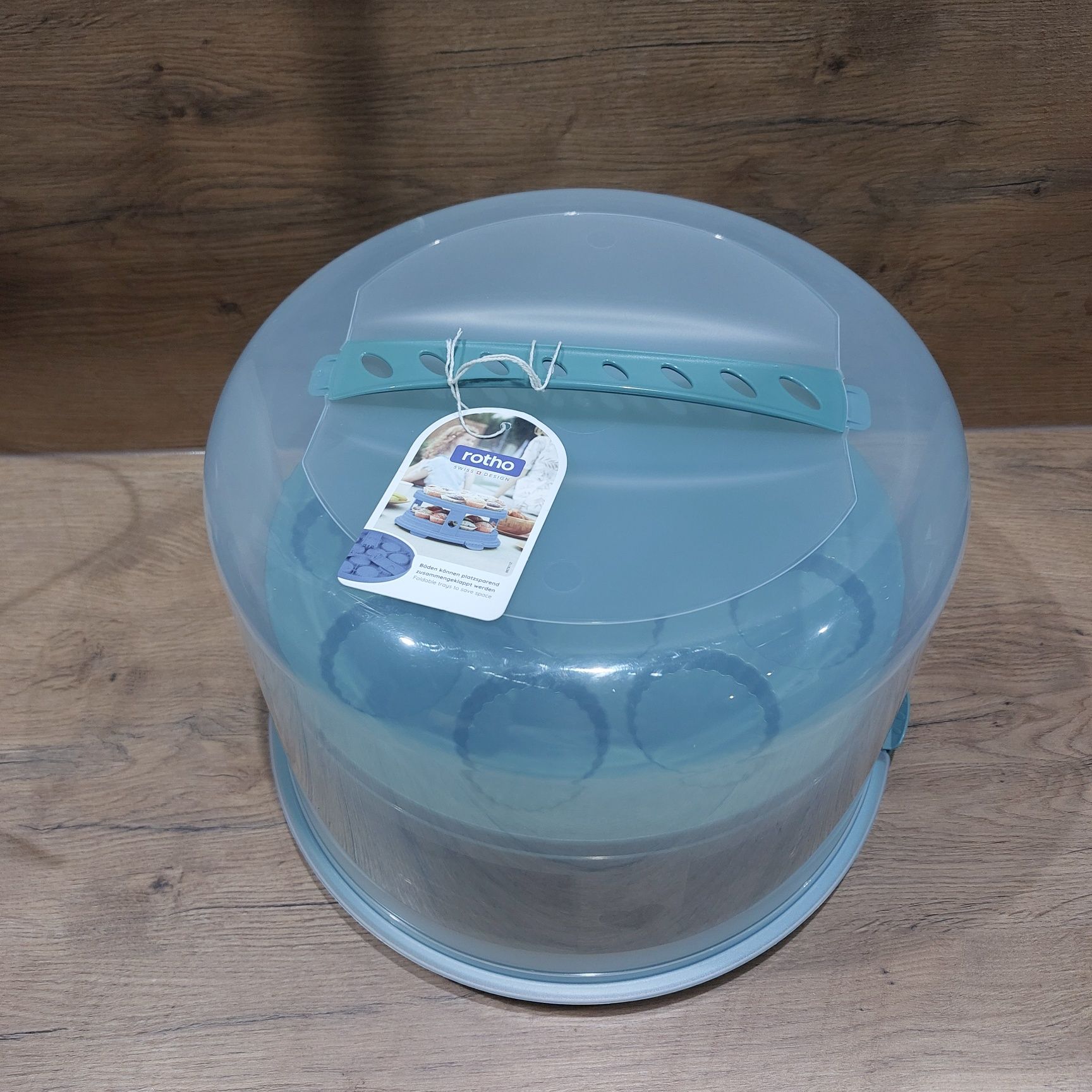 Pojemnik do tort ciasto babeczki XL 26 cm FRESH