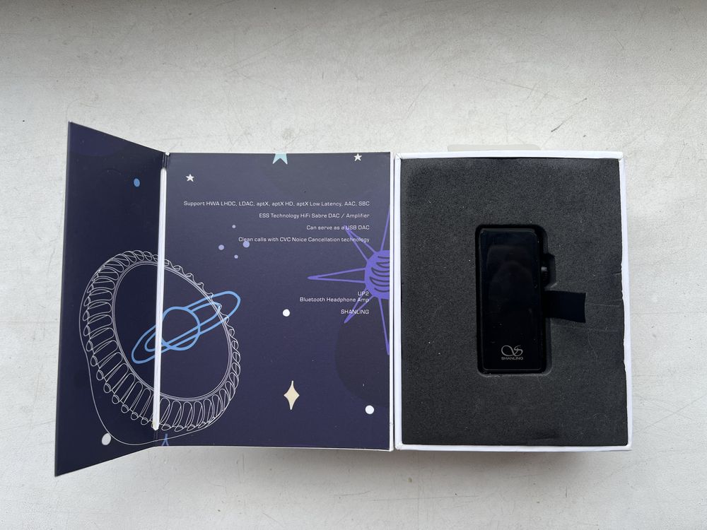 Shanling up2 bluetooth ресивер