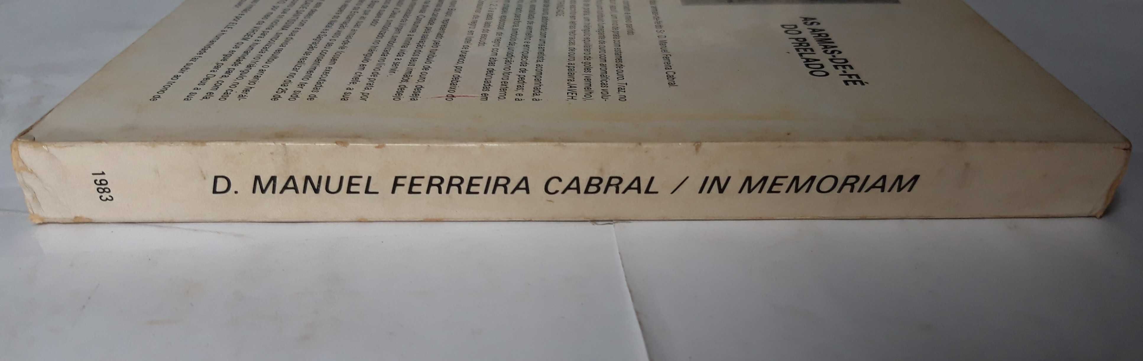 Livro - Ref CxC - D. Manuel Ferreira Cabral - In Memoriam