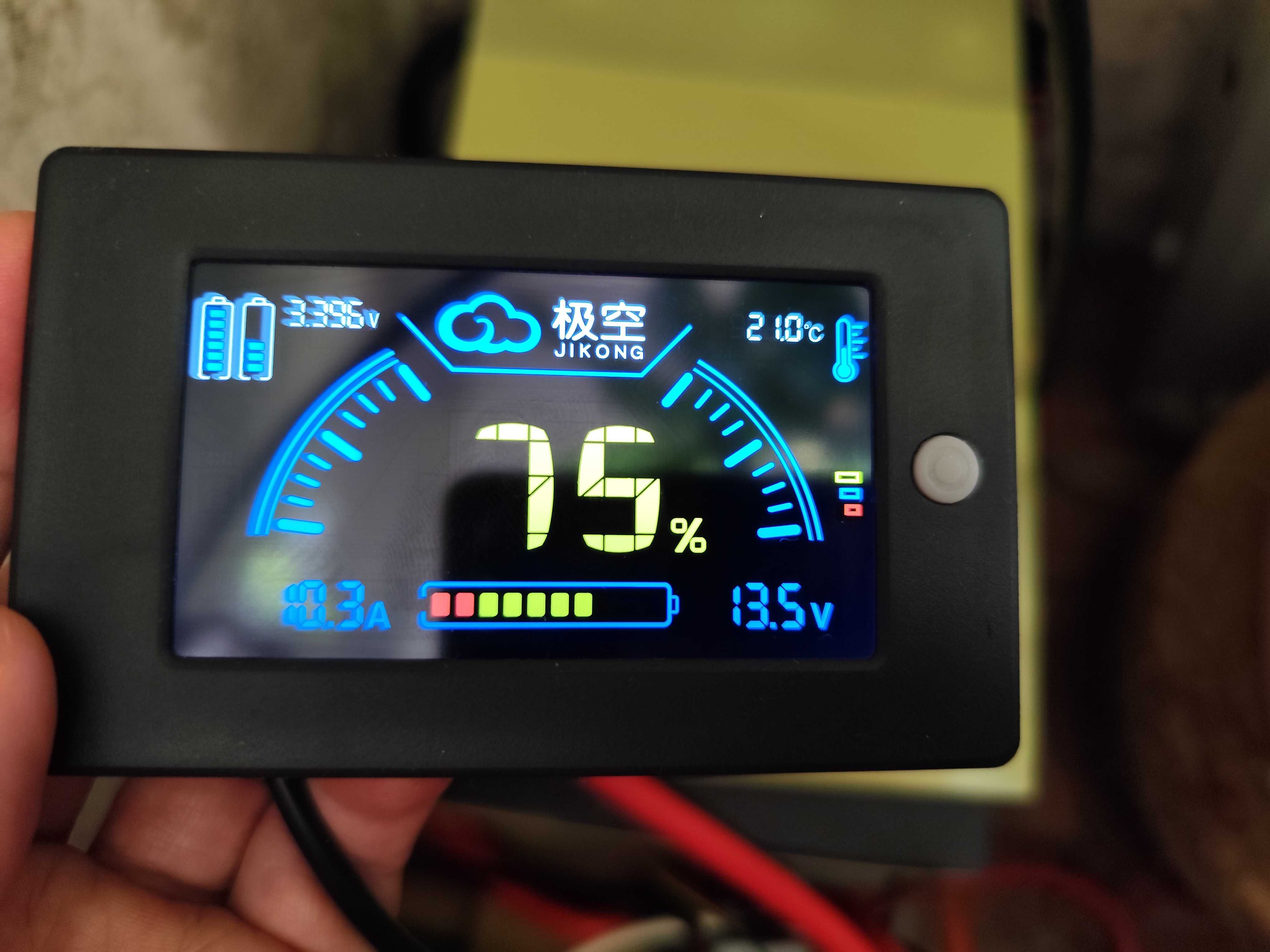 Плата контроллер заряда БМС Jikong BMS B2A8S20P активный балансир 2A