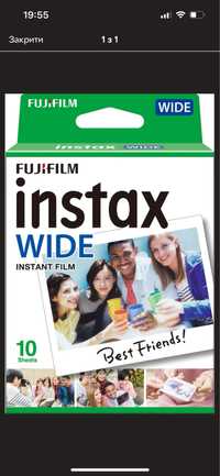 Плівка instax wide