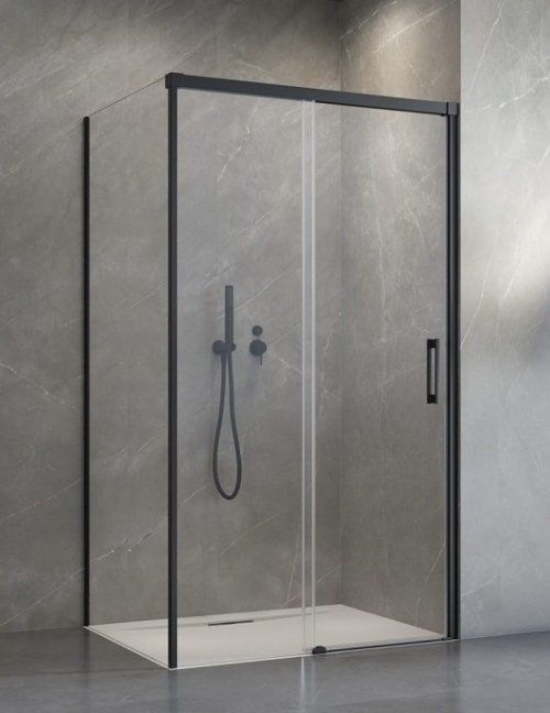 Kabina Prysznicowa Radaway Idea Black KDS 100x75 Prawa