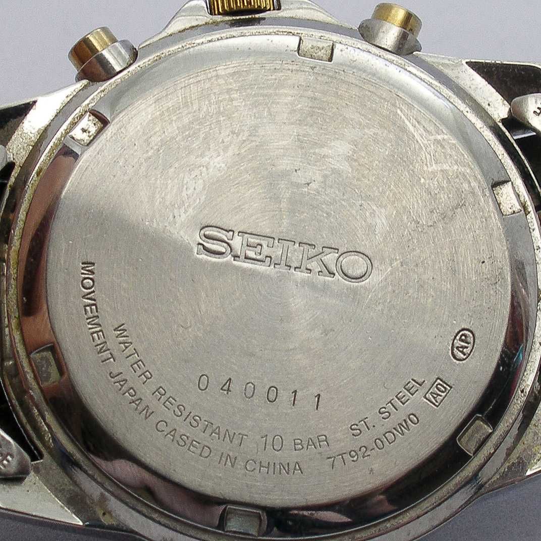Zegarek Seiko SBTQ043 Tachymeter Chronograf
