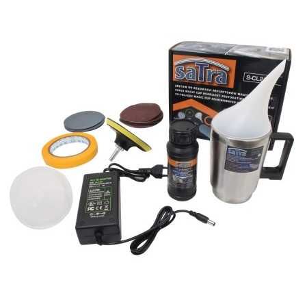 KIT DE RESTAURAÇÃO DE FARÓIS 23PCS - REF: S-CL23HR