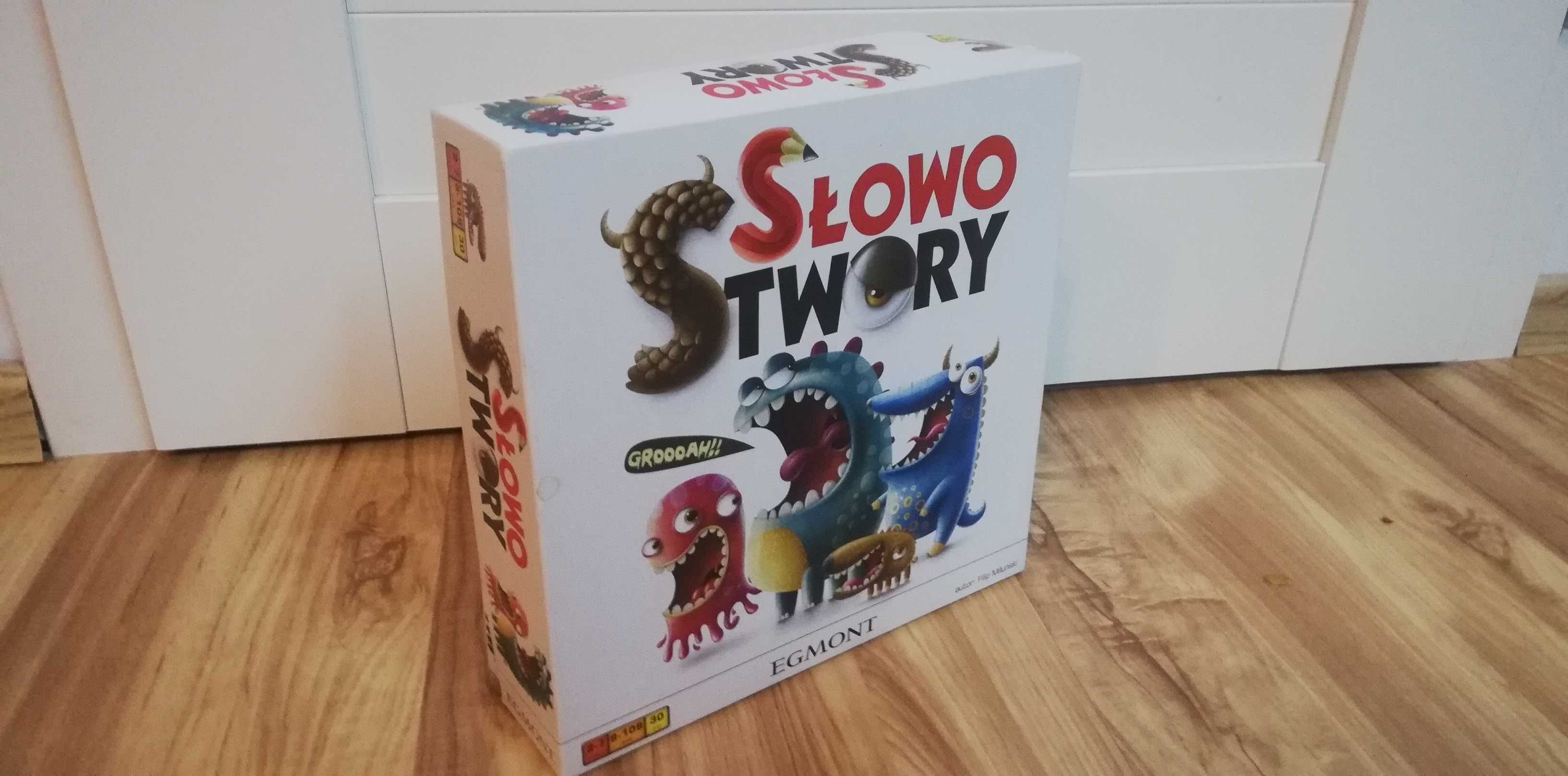Gra edukacyjna planszowa Słowo Stwory
