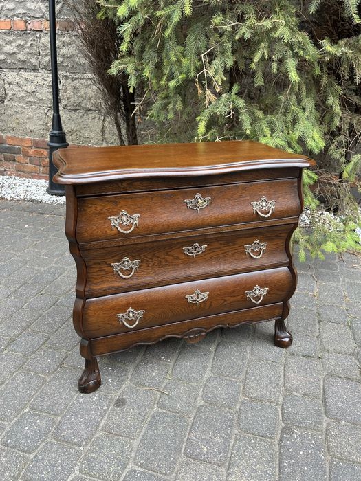 Stylowa Komoda 3 Szuflady Stolik Ludwik Szafka Rumunka Po Renowacji