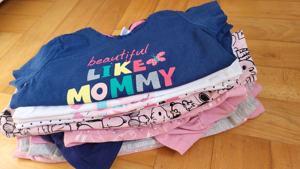 68 mega paka zestaw paczka dla dziewczynki leginsy koszulki snoopy in