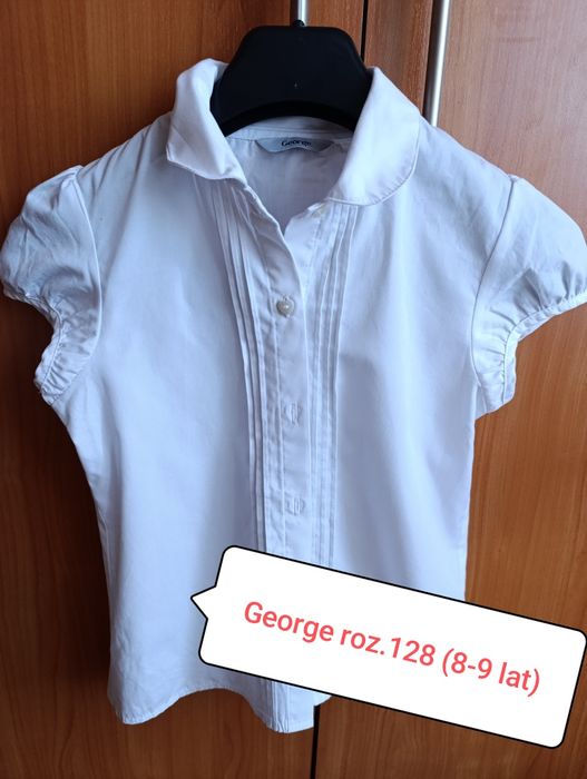 George koszula galowa r.128 (8-9 lat)
