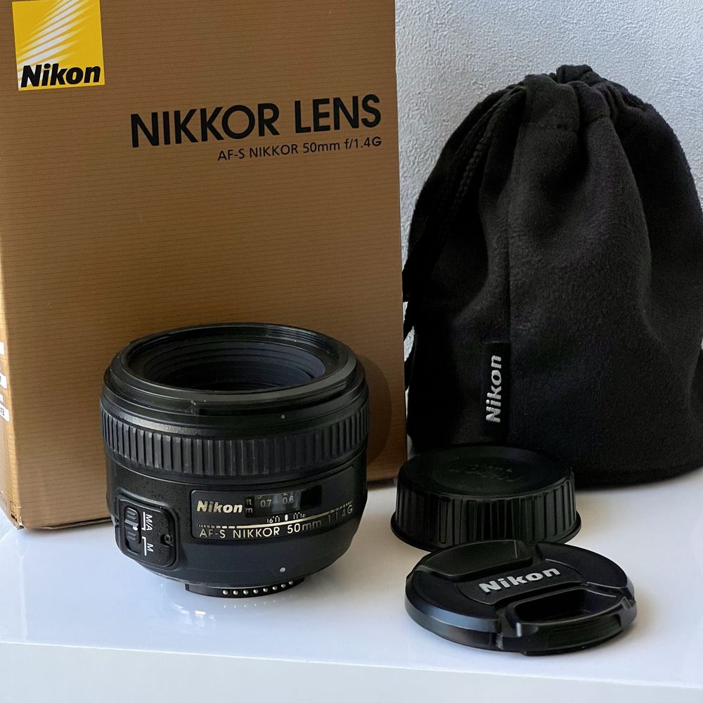 Обʼєктив Nikon AF-S Nikkor 50mm f/1.4G | б/у