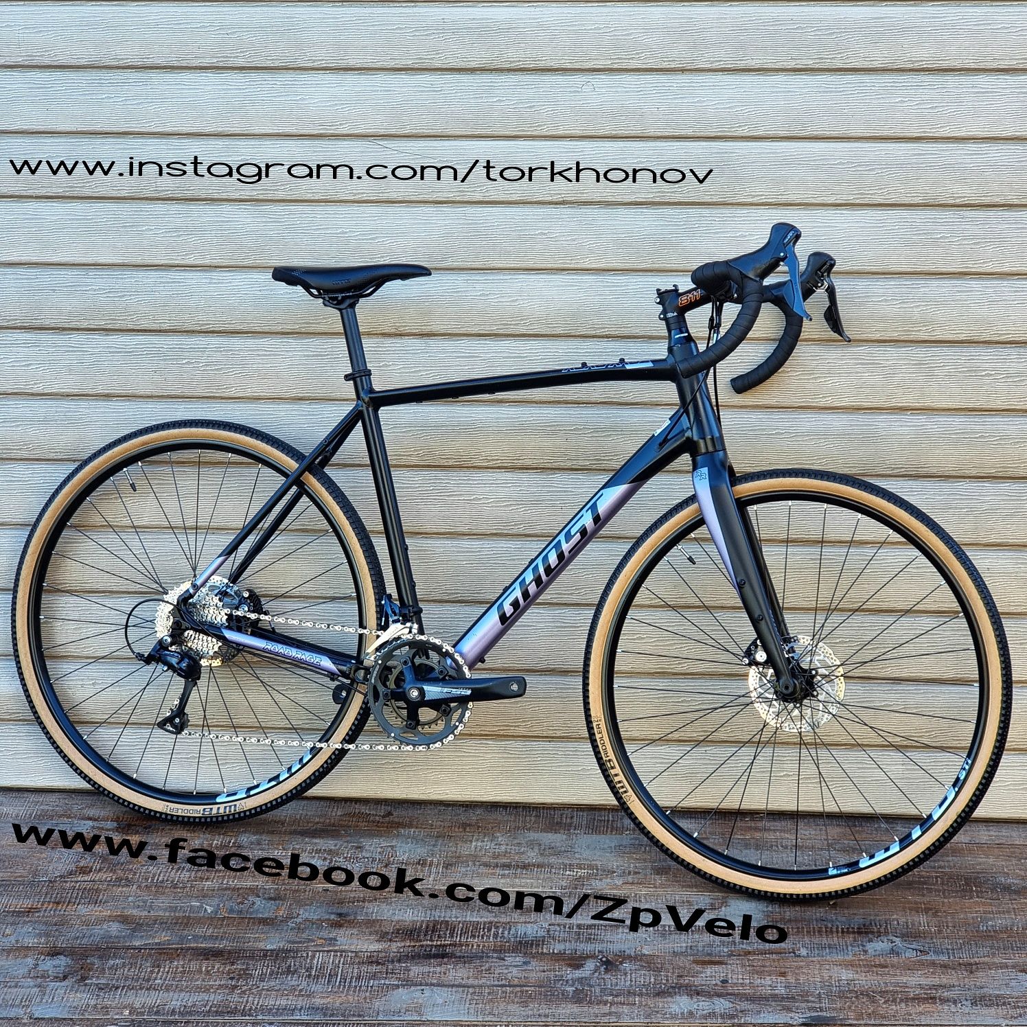 28 GHOST ROAD RAGE GRAVEL Вилка Carbon. Boost. Shimano SORA DISC L XL