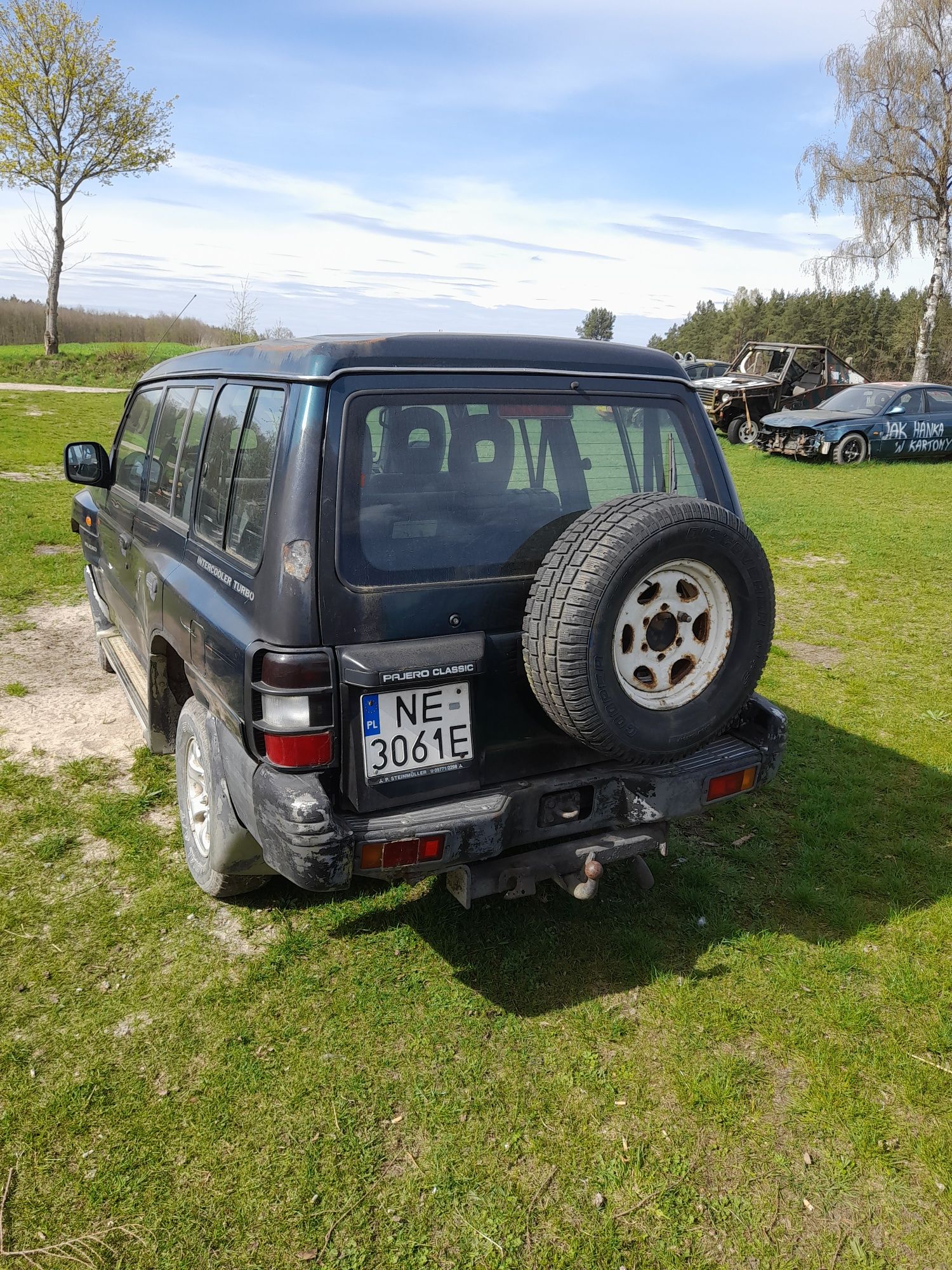 Mitsubishi Pajero 2 2.5 td long 2002 rok na części