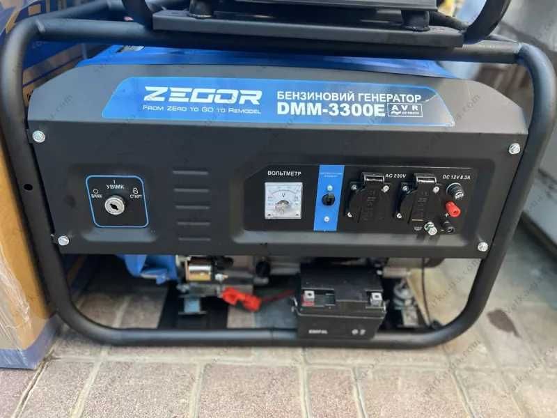 Бензогенератори APRO 3.2 кВт та ZEGOR 3.3 кВт/ручка-електро/3р/МІДЬ!