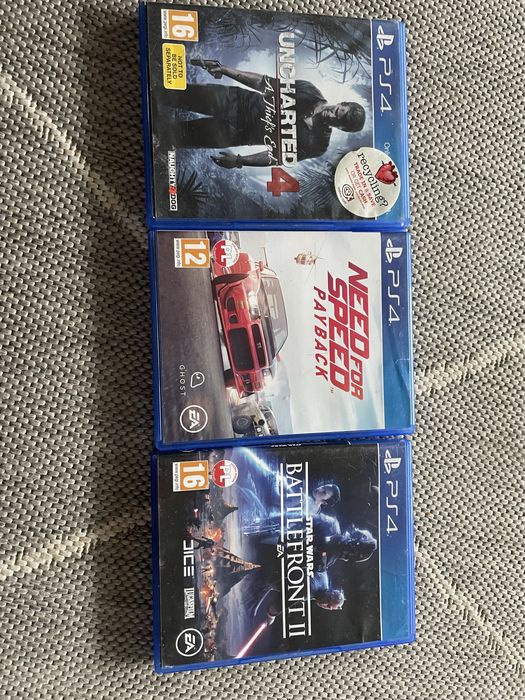 Gry na Ps4 need for speed uncharted 4 star wars