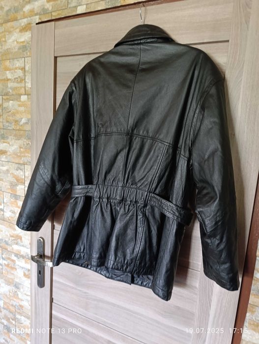 kurtka skórzana Vintage