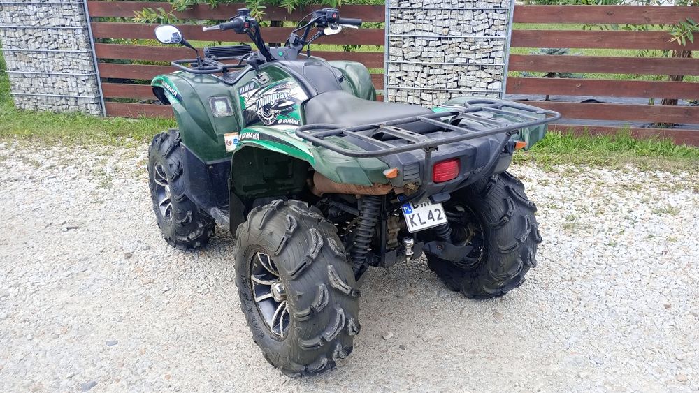 Quad Yamaha grizzly 700, 2011r.,  zarejestrowany