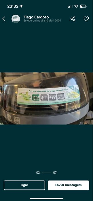 Actifry 2 em 1 em bom estado