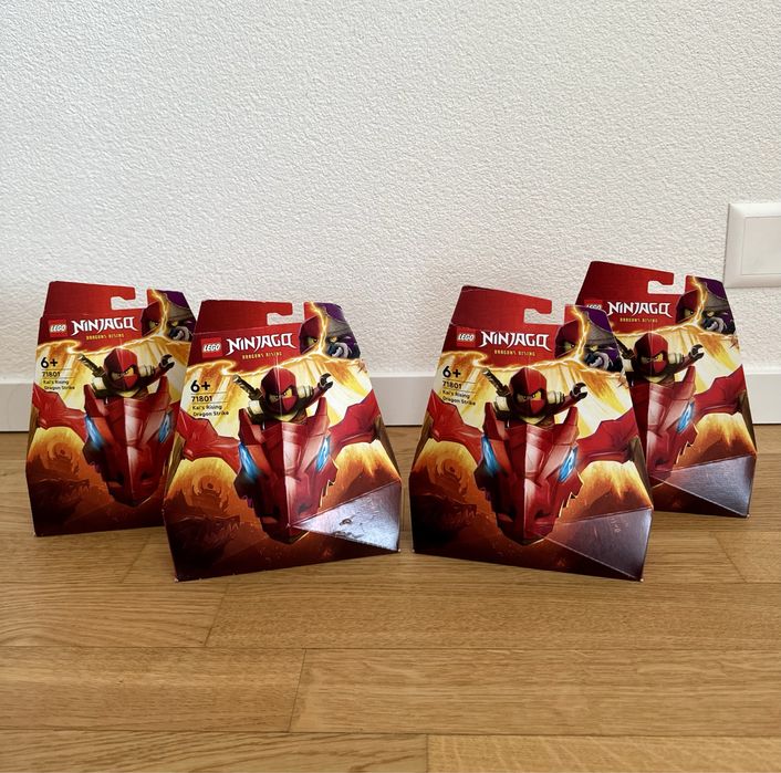 Конструктор LEGO NINJAGO Атака повсталого дракона Кая 71801