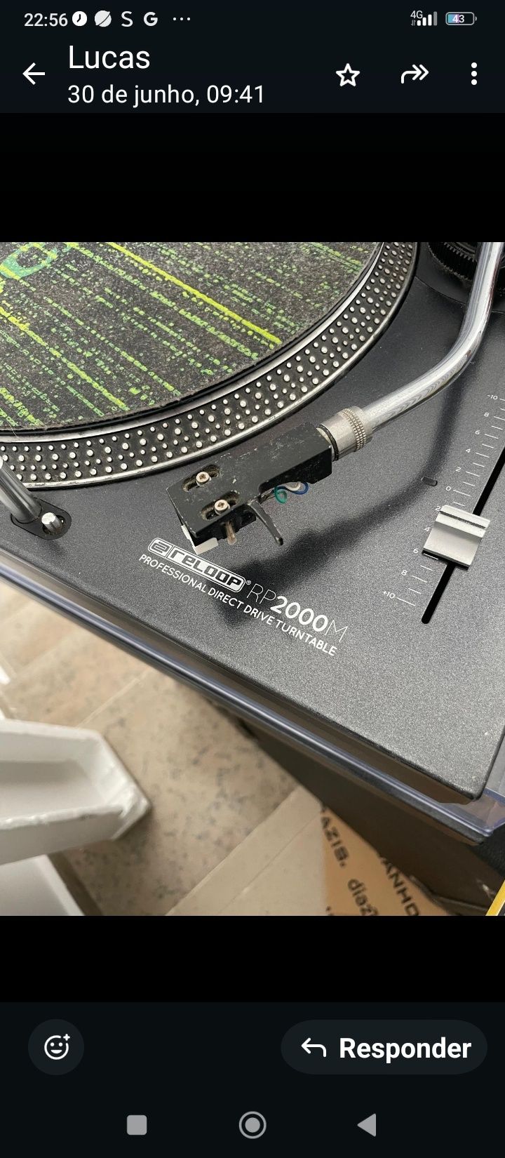 Giradiscos Reloop RP-2000M