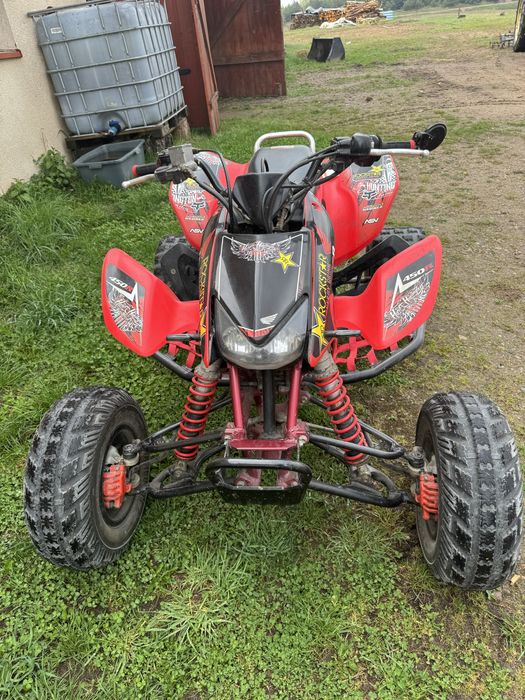 Honda trx 450r, ZAREJESTROWANA! Quad,ATV
