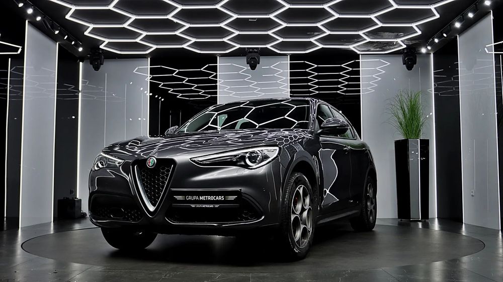 Alfa Romeo Stelvio SALON PL/ FV23%/Gwarancja Serwisowa / Q4 / Kamera / 81 300 NETTO