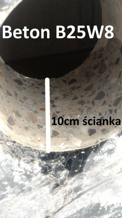 zbiornik betonowy na wodę deszczówkę ścieki szambo betonowe kanał 8m3