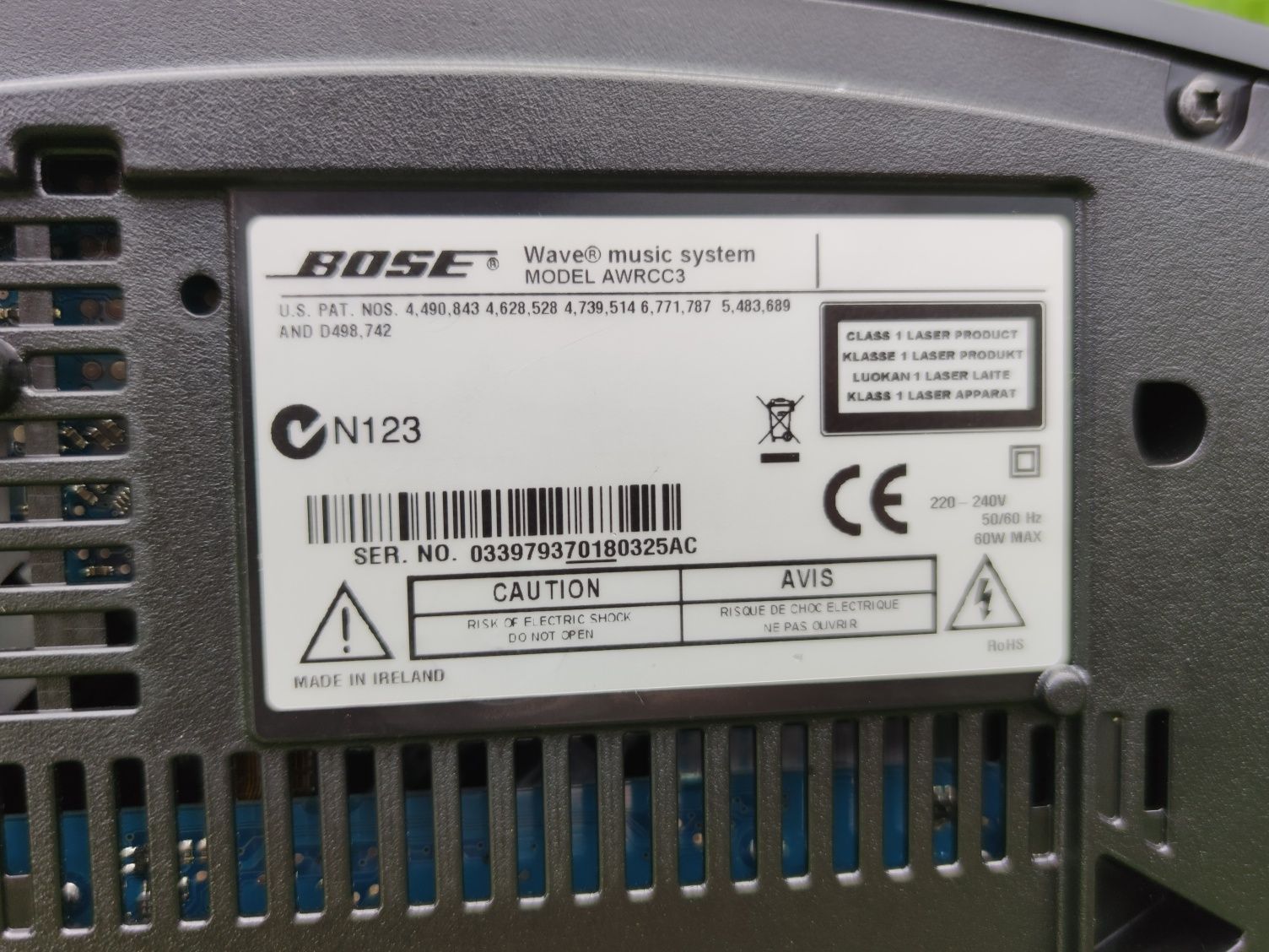 Bose SoundWave Awrcc3 + pilot radioodtwarzacz