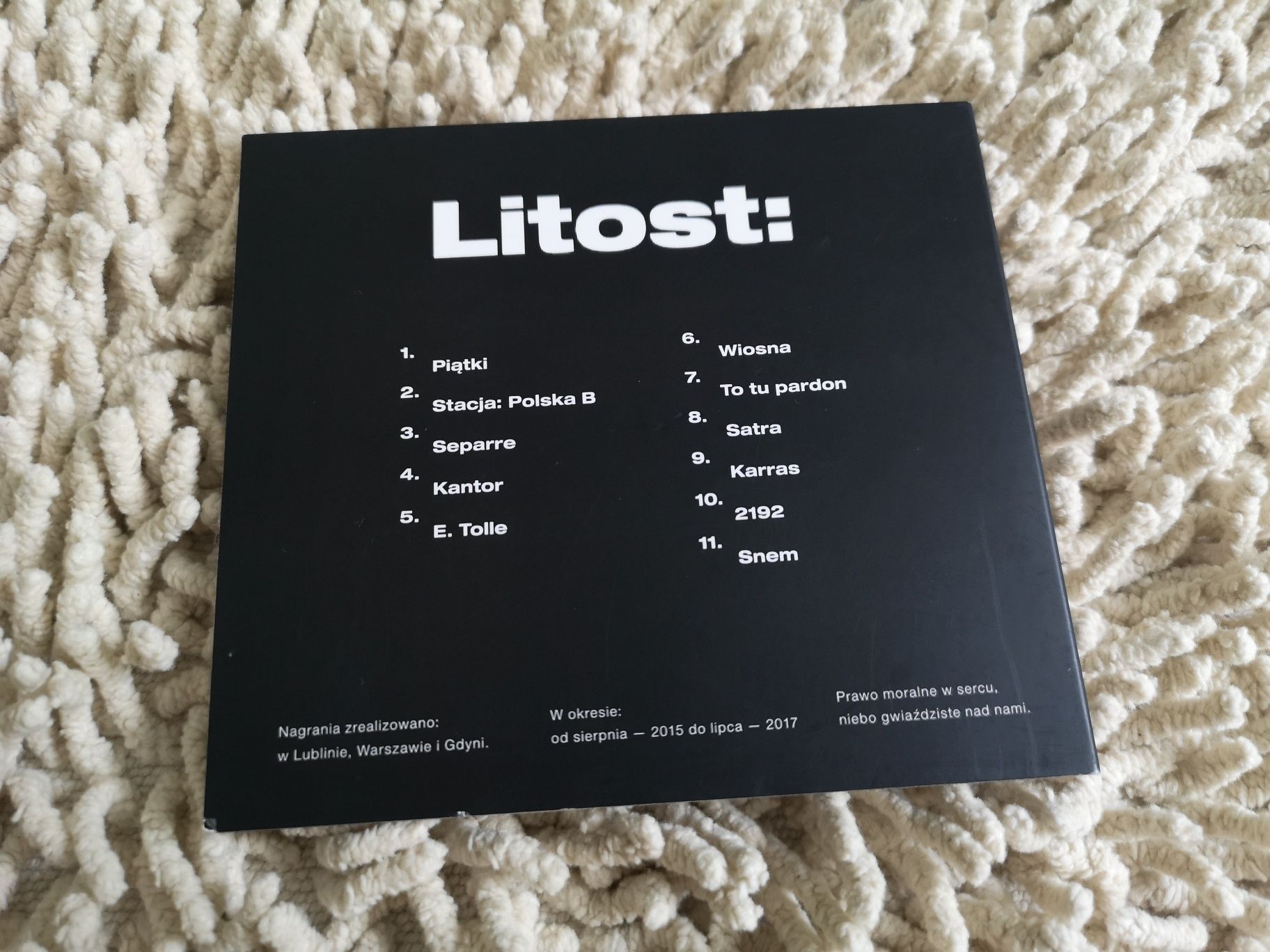 (CD) Litost - Litost | 2019 | Olszak | Guakamoli | Mada | Undadasea