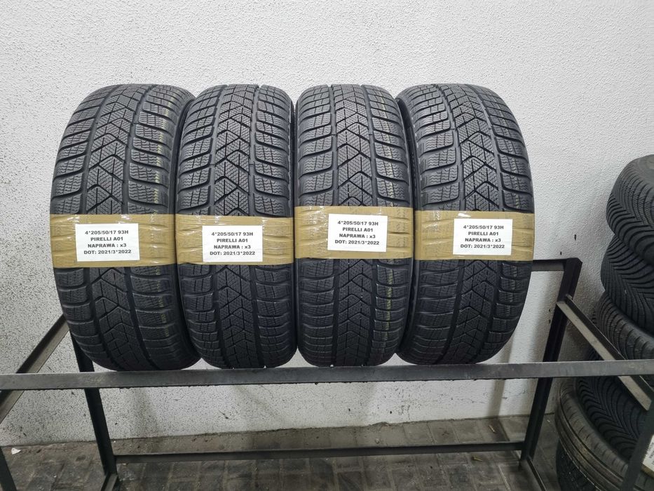 205/50/17 93H Pirelli Winter Sotto Zero 3 A01 KOMPLET 4SZT