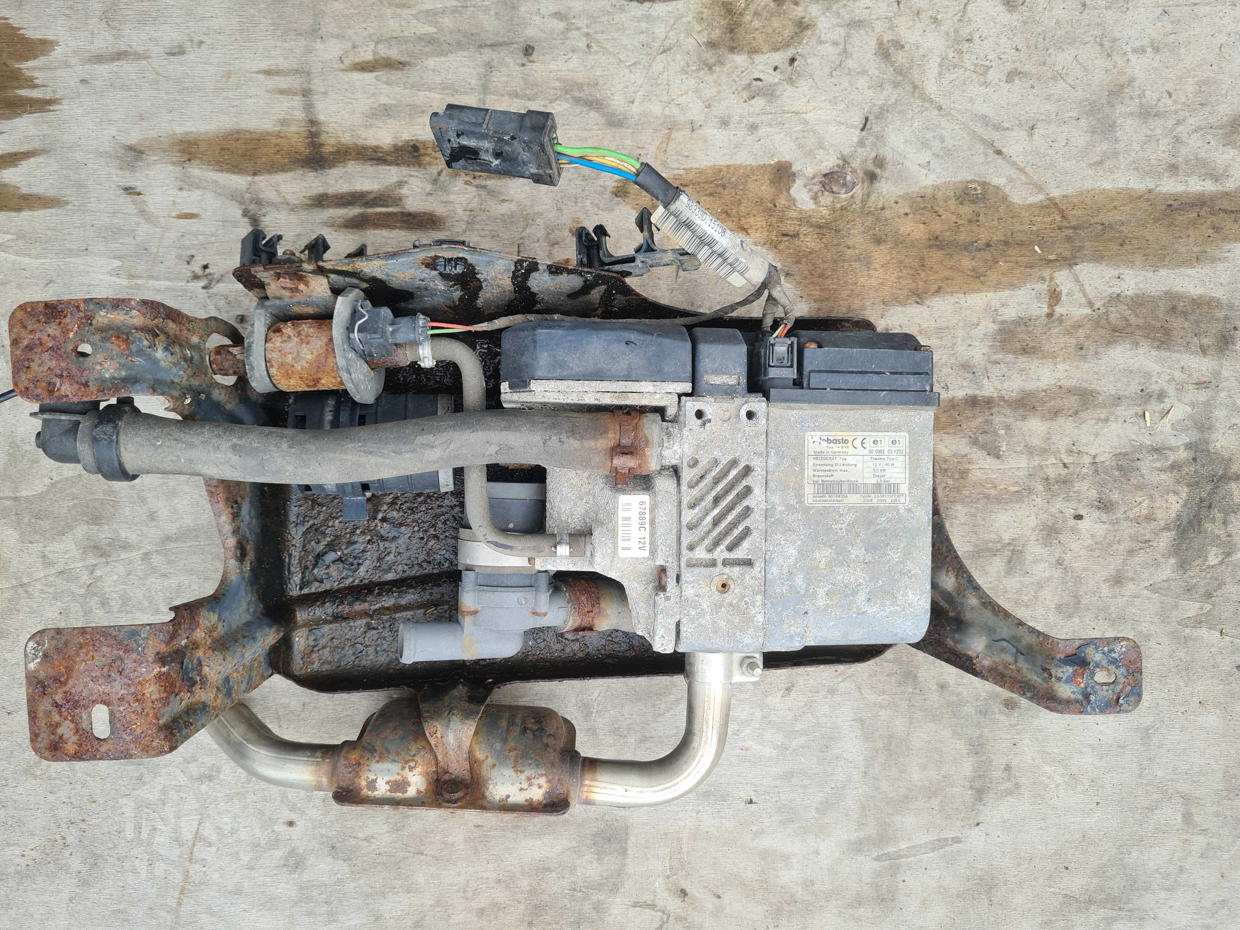Peugeot Expert II ogrzewanie postojowe WEBASTO Thermo Top C 12V/40W