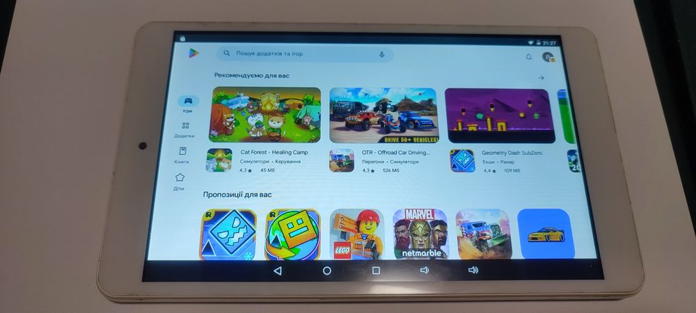 Планшет Cube u27gt для мультиків супер