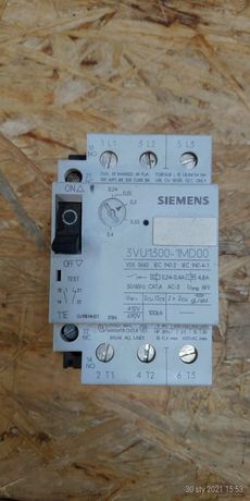 Wyłącznik silnikowy Siemens 3VU1300 0,24 - 0,4A