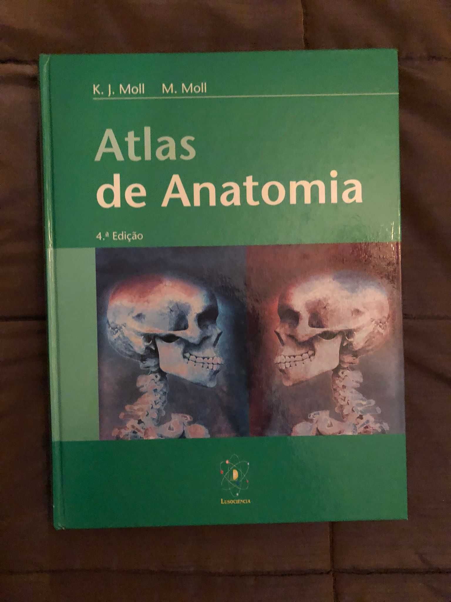 Atlas de Anatomia 4ª Edição de K. J. Moll e M. Moll