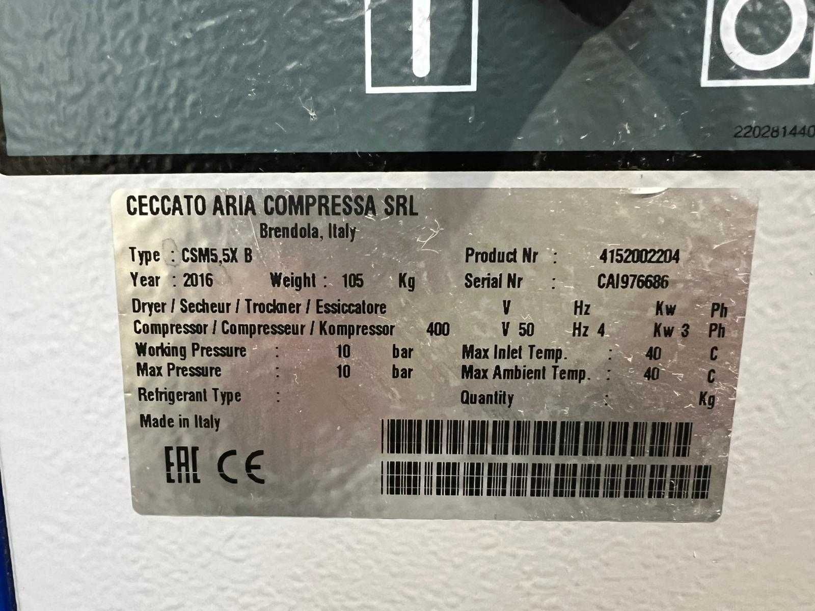 Kompresor śrubowy CECCATO CSM 5.5 X mini
