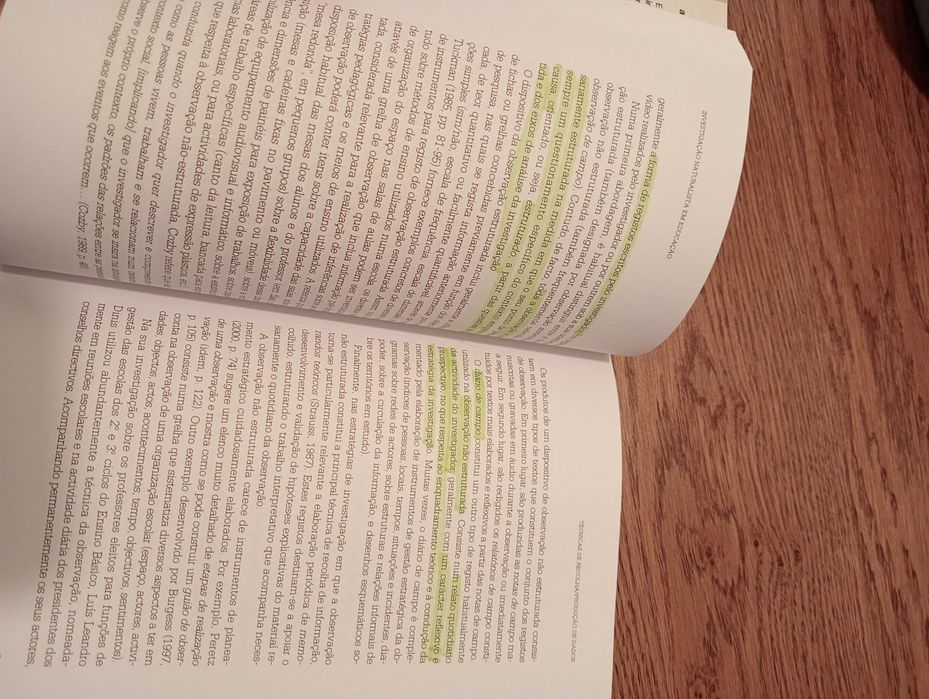 Livro "Investigação Naturalista em Educação..."