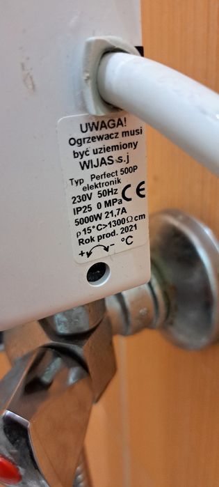 Podgrzewacz wody uszkodzony