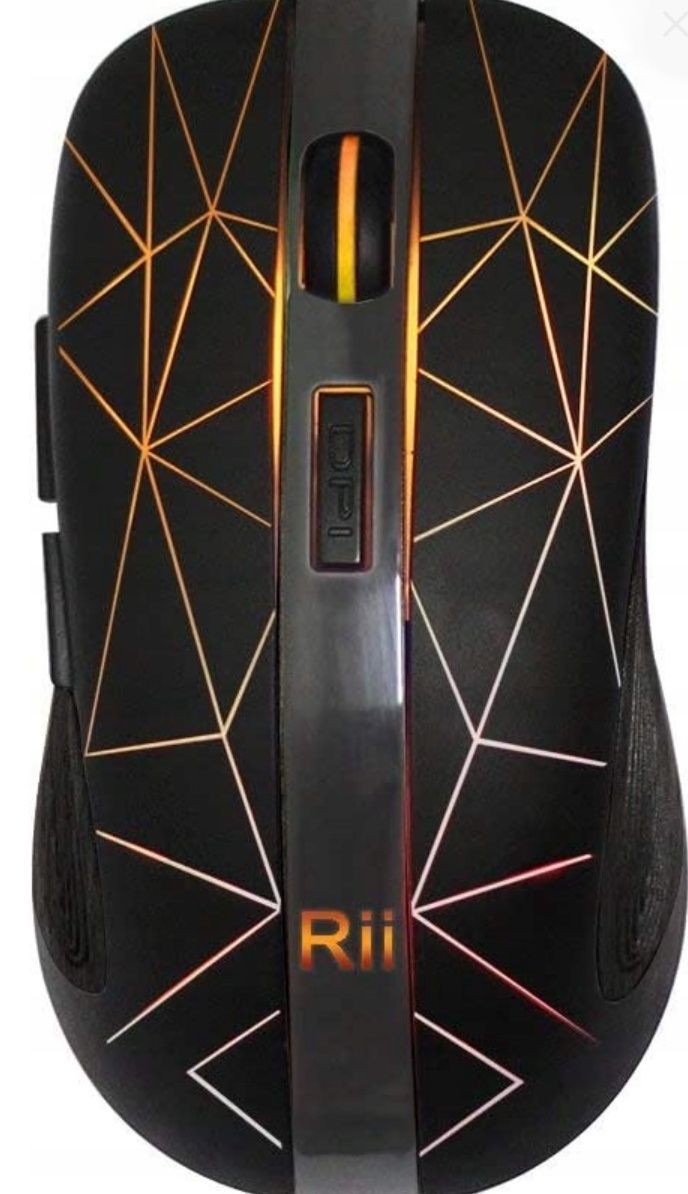 Bezprzewodowa myszka Rii RGB