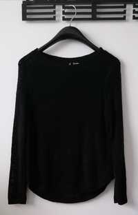 Sweter czarny h&m hm