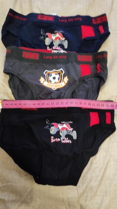 Набір 3шт.Трусики дитячі на хлопчика.