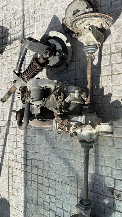 MOTOR APE 50 + Diferencial e suspensão frente