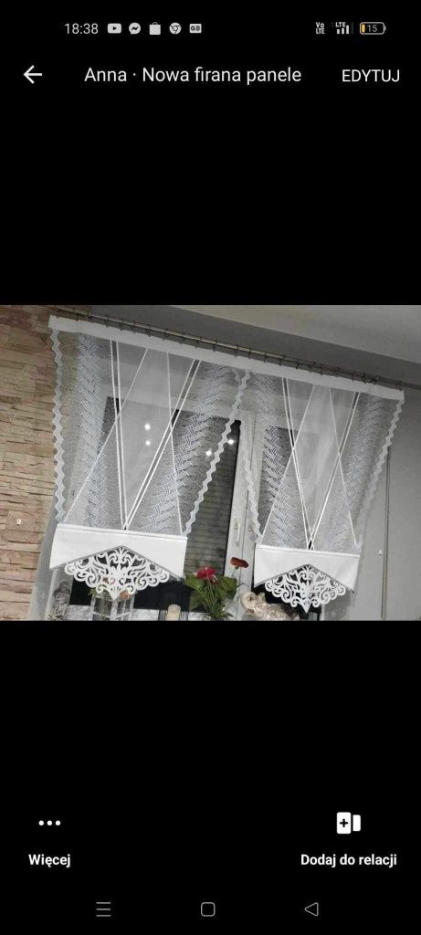Nowe firany panele