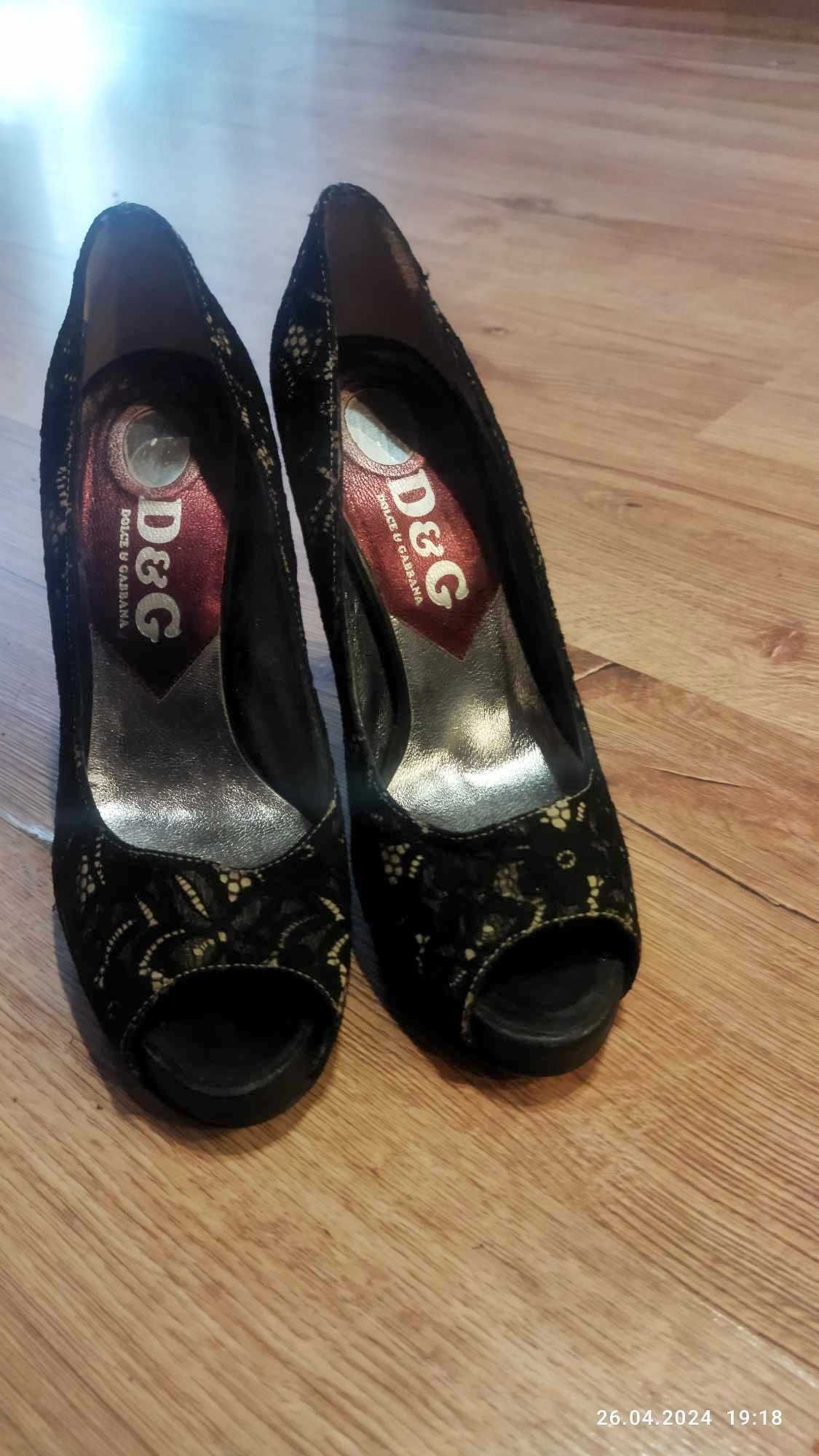 Dolce & gabbana szpilki  roz 37